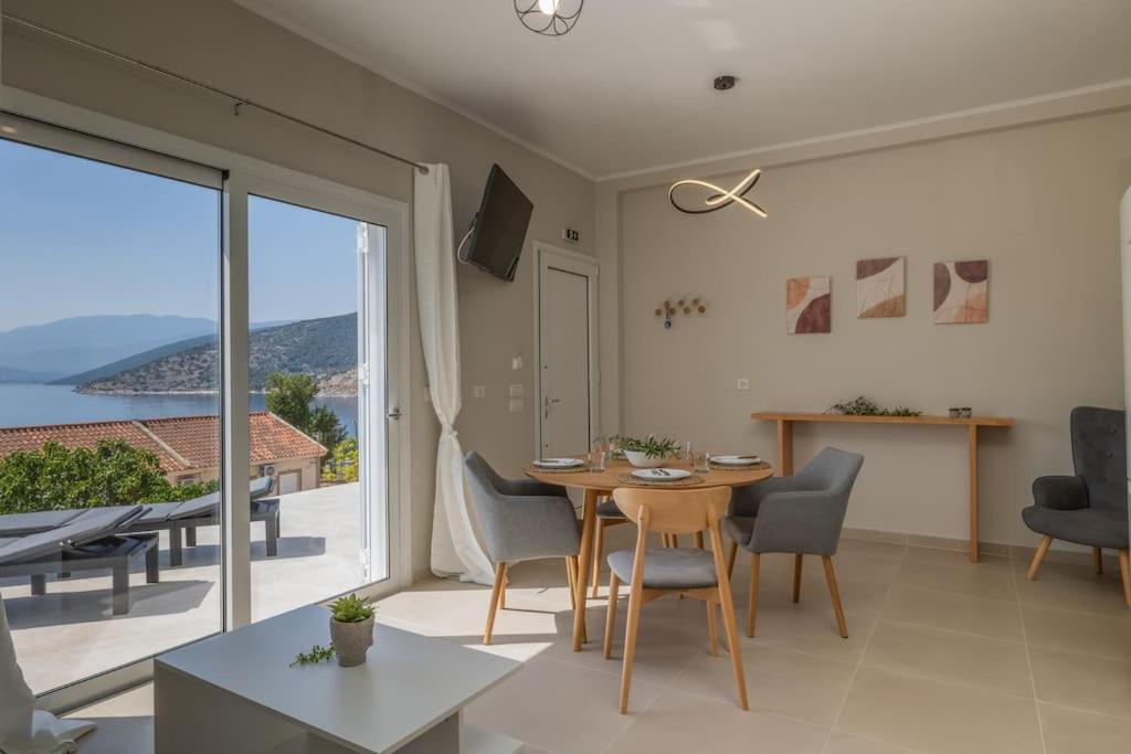 Maritina'S Apartments Amazing Sea View Agia Efimia Buitenkant foto